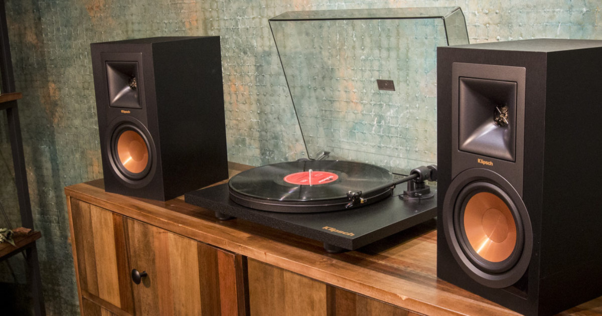 powered speakers for turntable