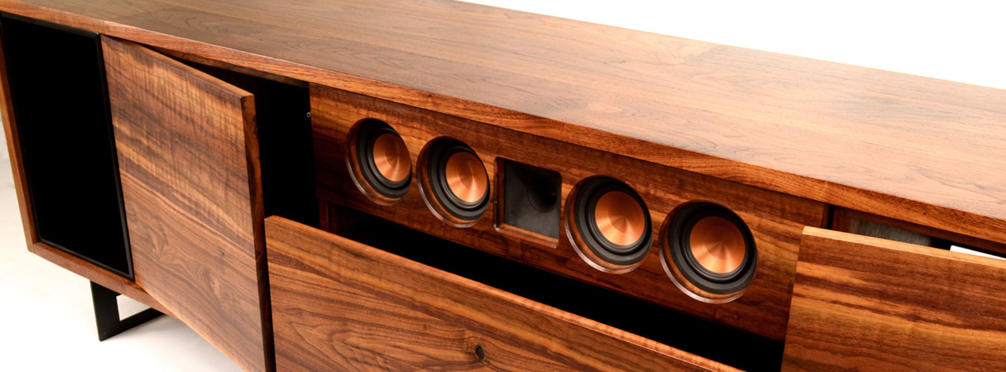 This Media Console Truly Rocks Klipsch