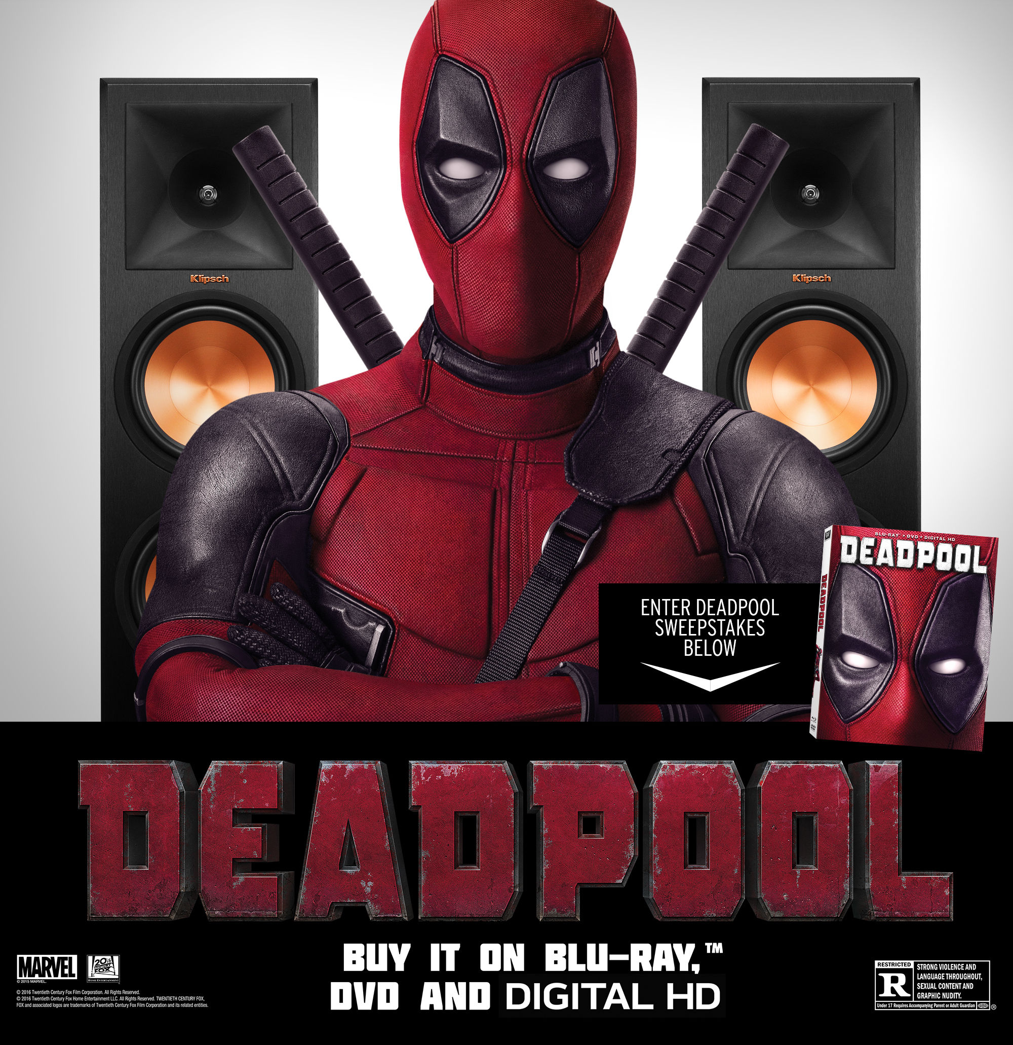 Deadpool Loves Klipsch Kickass Sound Klipsch