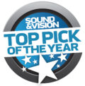 Sound and Vision Top Pick Of The Year Logo Clip